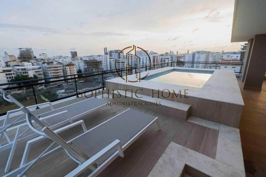 Apartamento 1Br In District Apt @Downtown W/ Pool+Gym+Terrace Santo Domingo